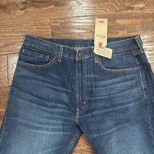 Levi's Blue Relaxed Fit Jeans with Natural Fading